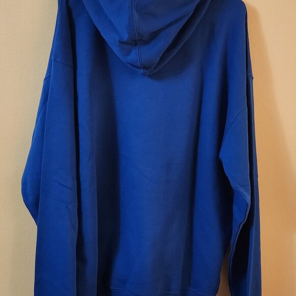 Kansas Jayhawks Hoodie Sweatshirt XL J. America Sewn Stitched Embroidered Logo - Picture 5 of 8